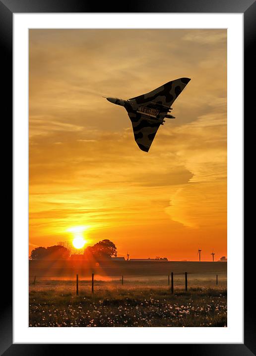 Vulcans Bomb bay Framed Mounted Print by J Biggadike
