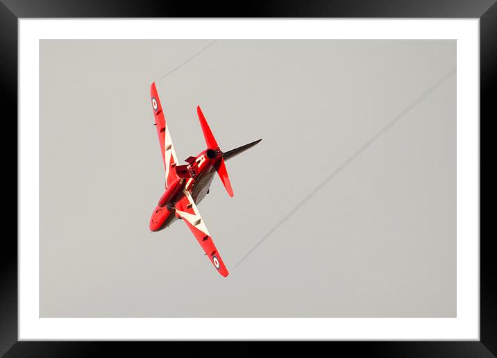 Red Arrow  Framed Mounted Print by J Biggadike