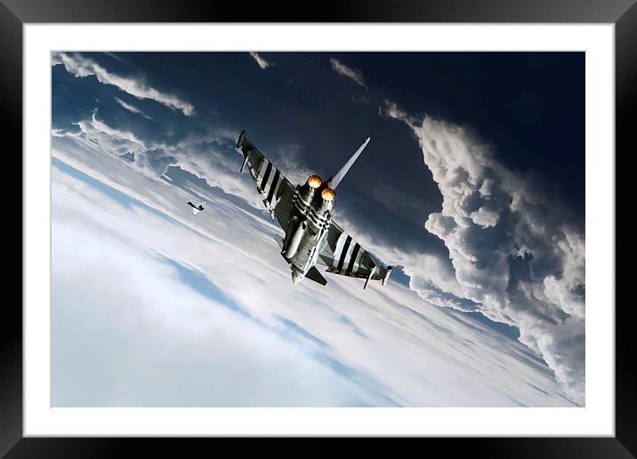 Eurofighter Typhoon Games Framed Mounted Print by J Biggadike