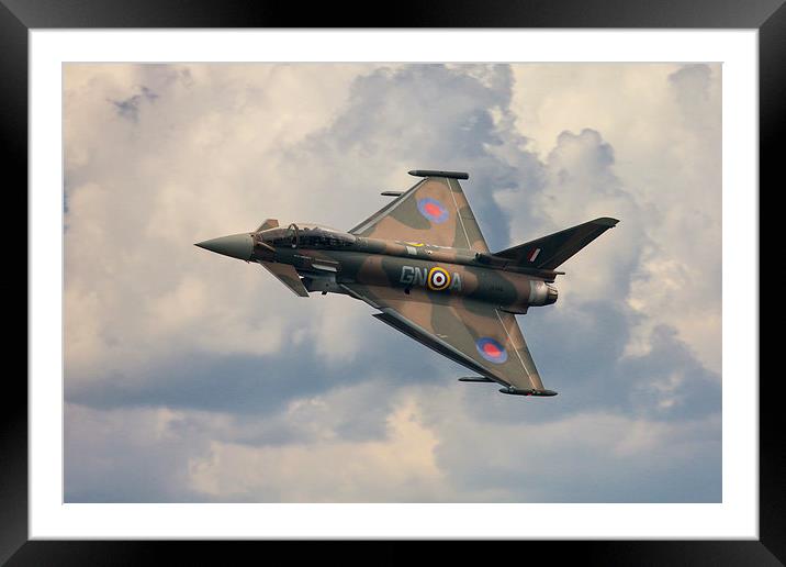 Anniversary Typhoon Framed Mounted Print by J Biggadike