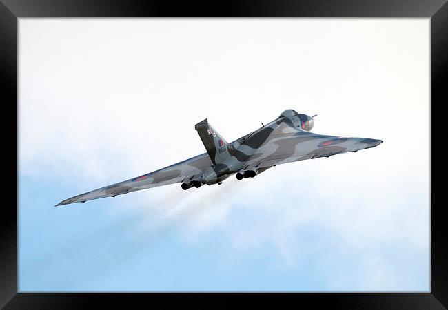 Vulcan Climb Out Framed Print by J Biggadike