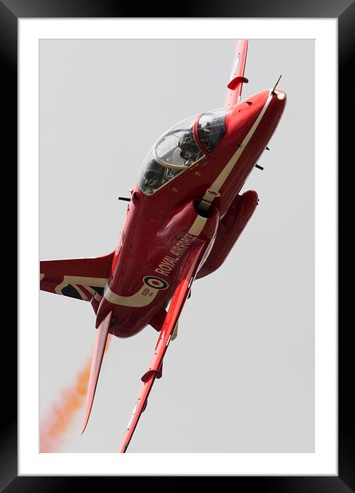 The Red Arrow Framed Mounted Print by J Biggadike