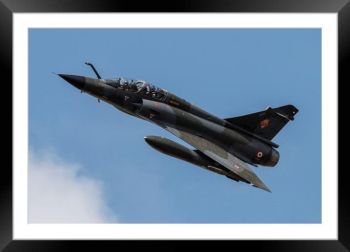 Mirage 2000N Framed Mounted Print by J Biggadike