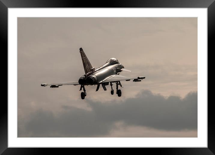Typhoon Late Recovery Framed Mounted Print by J Biggadike