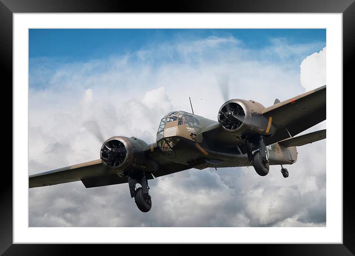 Blenheim Approach Framed Mounted Print by J Biggadike