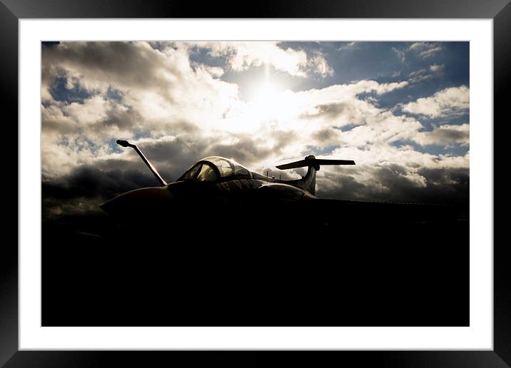 Glinting Buccaneer Framed Mounted Print by J Biggadike