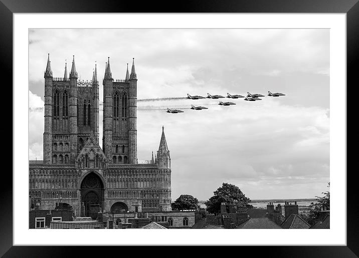  Home field Advantage - Mono Version Framed Mounted Print by J Biggadike