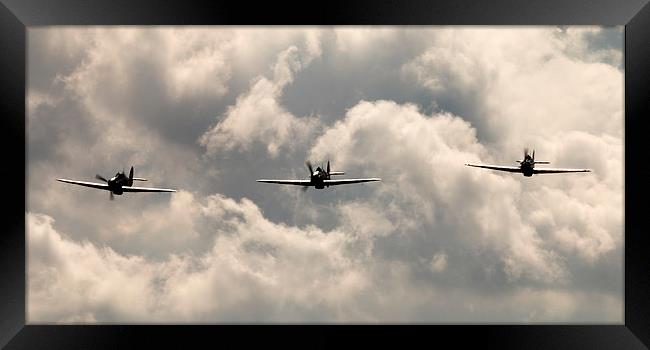 Hawker Hurricanes Framed Print by J Biggadike