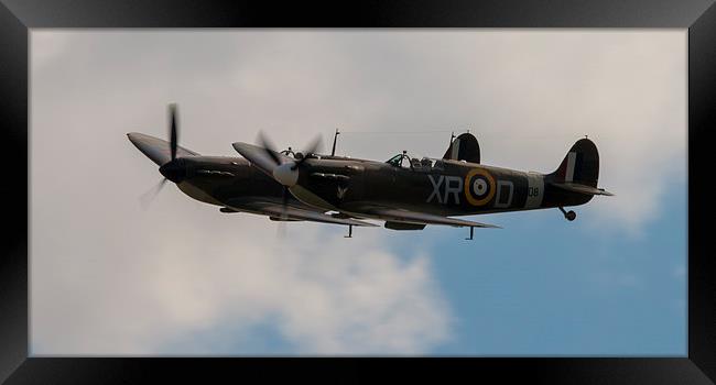 Spitfires Framed Print by J Biggadike