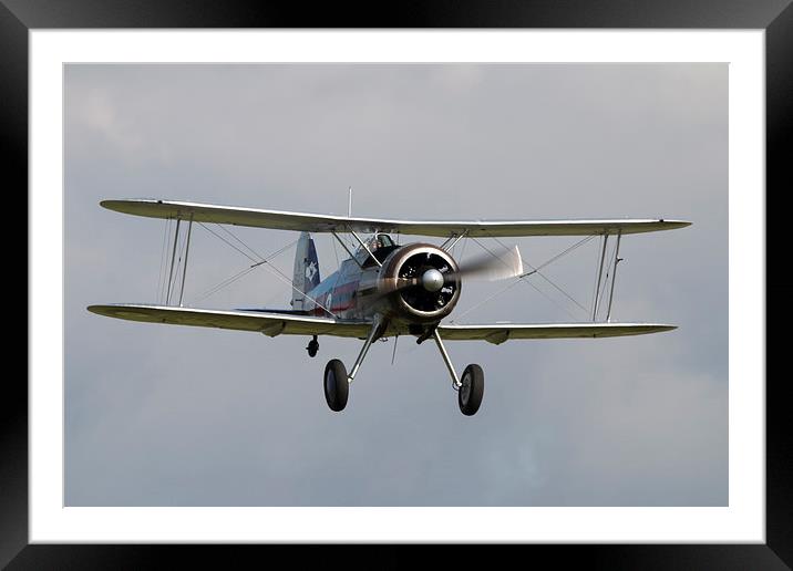 Gloster Gladiator Framed Mounted Print by J Biggadike