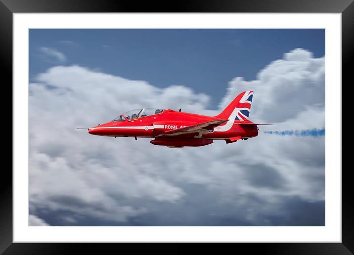 2015 Red Arrow Framed Mounted Print by J Biggadike