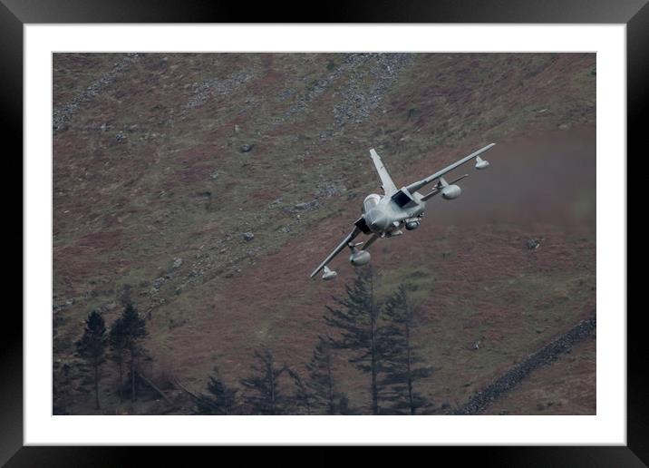 Tornado GR4 Mach Loop Framed Mounted Print by J Biggadike