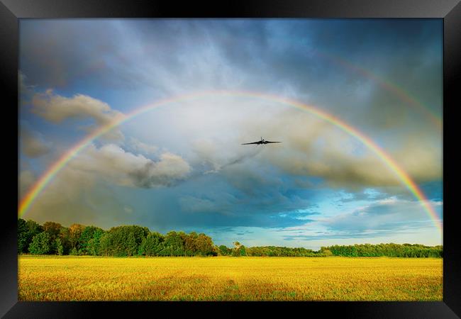 A Passing Storm Framed Print by J Biggadike