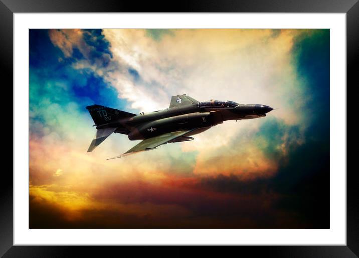 Phantom Legend Framed Mounted Print by J Biggadike