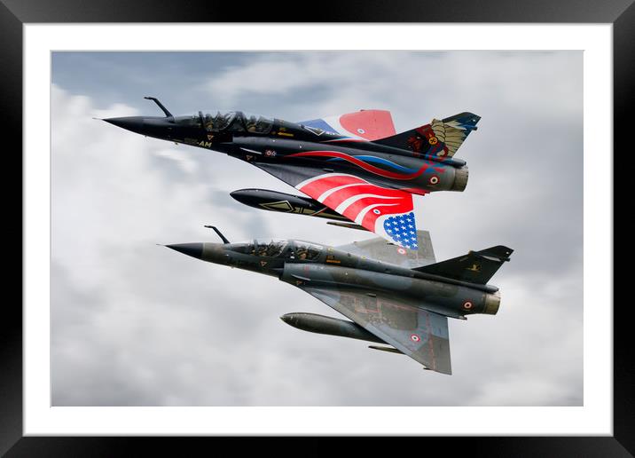 Ramex Delta Stack Framed Mounted Print by J Biggadike