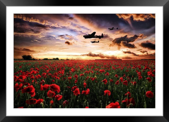 The RAF's Finest Framed Mounted Print by J Biggadike