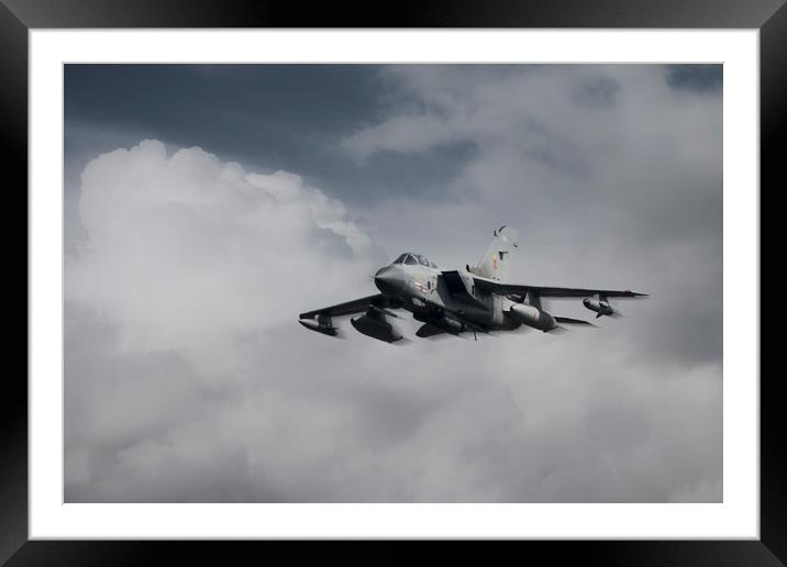 Tornado Launch Framed Mounted Print by J Biggadike