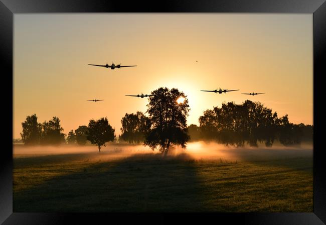 Wellington Bombers Framed Print by J Biggadike