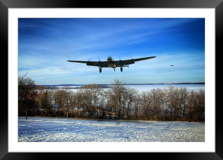 A Cold, Cold Morning Framed Mounted Print by J Biggadike