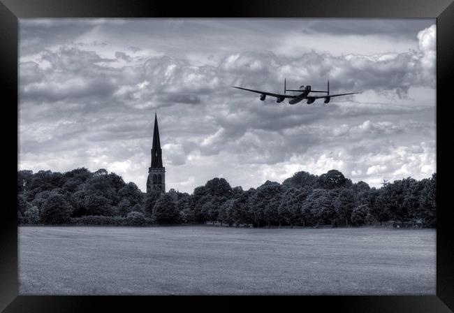 Touring The Countryside - Mono Framed Print by J Biggadike