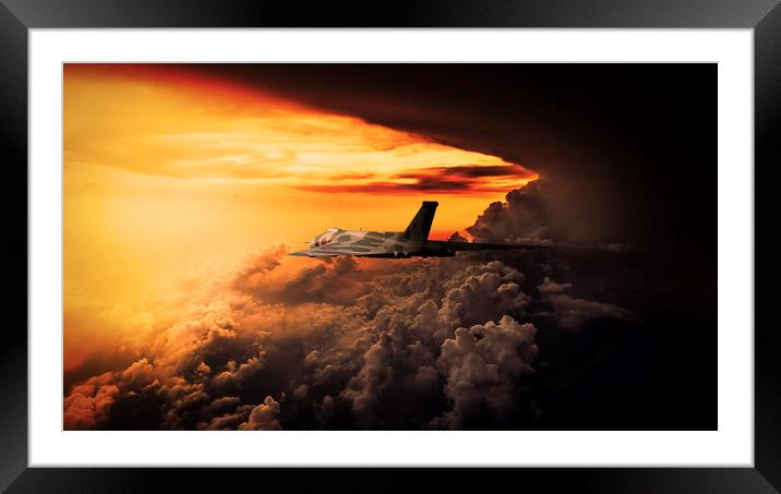 Out Of The Storm Framed Mounted Print by J Biggadike