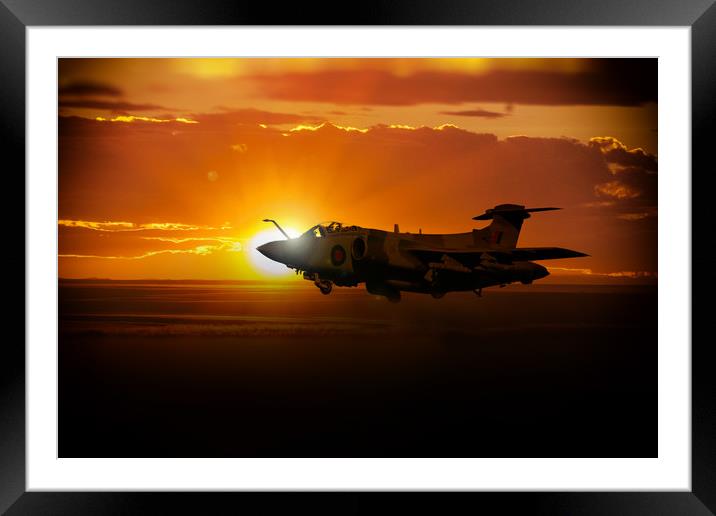 Buccaneer Launch Framed Mounted Print by J Biggadike