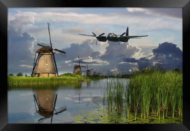 Mossie at the Mill Framed Print by J Biggadike