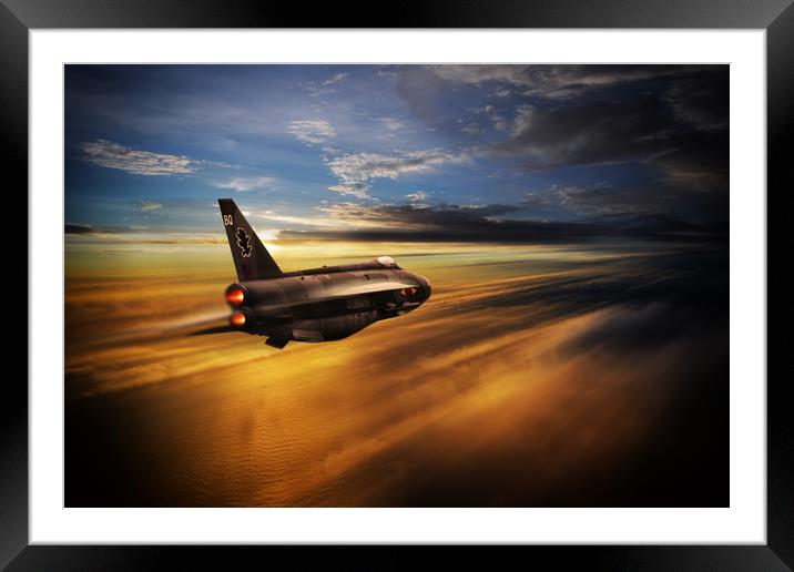 Mach 2 Legend Framed Mounted Print by J Biggadike