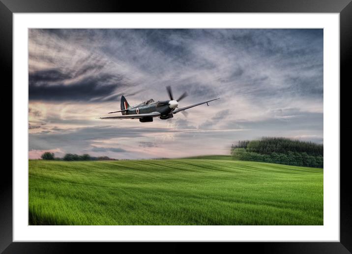 Low Level Recon Framed Mounted Print by J Biggadike