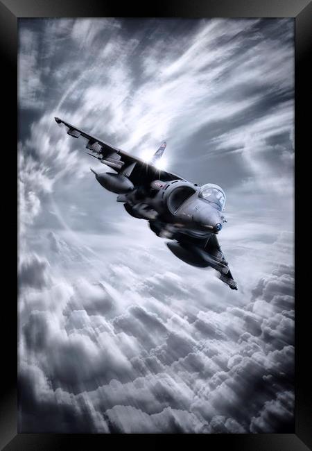 Harrier GR7 Framed Print by J Biggadike
