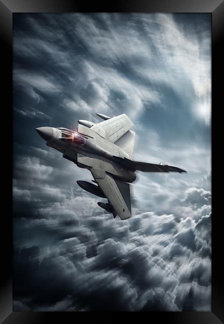 Panavia Tornado GR4 Framed Print by J Biggadike