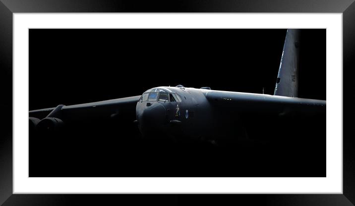 Stratofortress Framed Mounted Print by J Biggadike