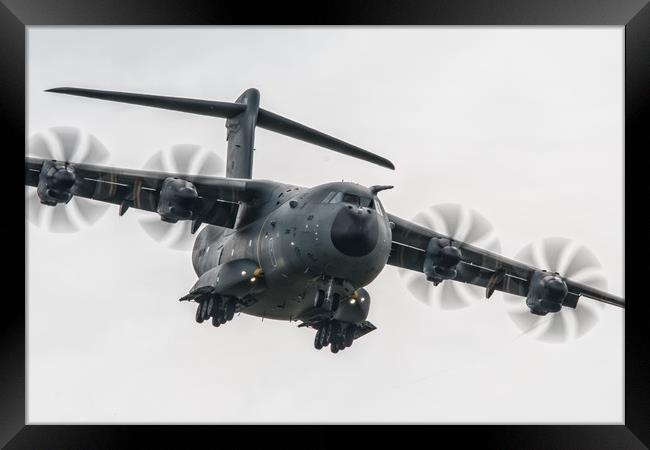 RAF Airbus A400M Framed Print by J Biggadike