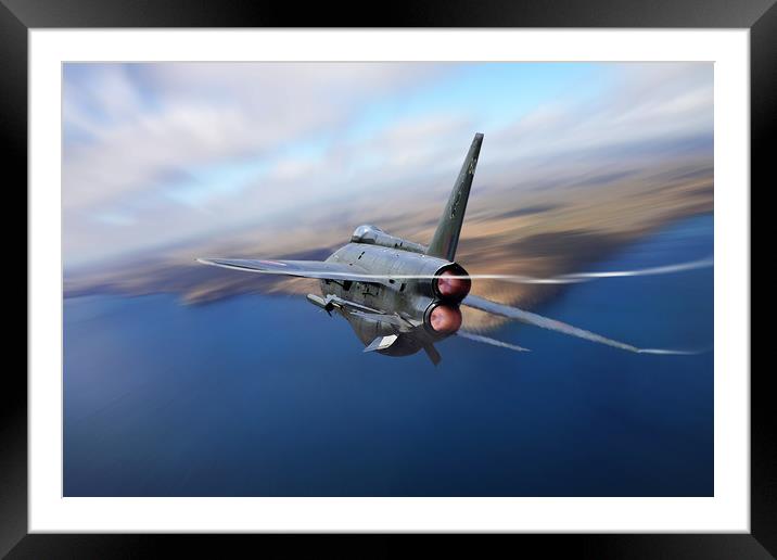 BAC Lightning F6 - XS904/BQ  Framed Mounted Print by J Biggadike