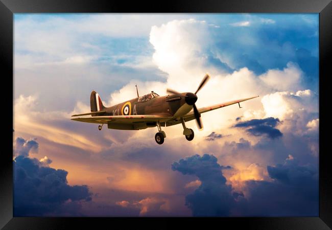 Supermarine Spitfire MkI G-CGUK Framed Print by J Biggadike