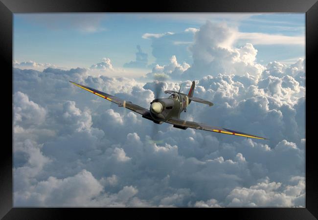 Spitfire BS435 – F-FY Framed Print by J Biggadike
