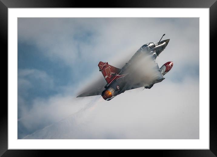 Couteau Delta Mirage 2000 Framed Mounted Print by J Biggadike