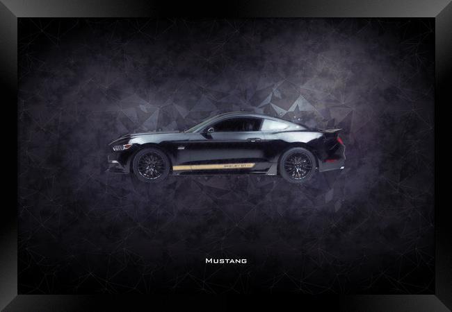 Mustang GT-H Framed Print by J Biggadike