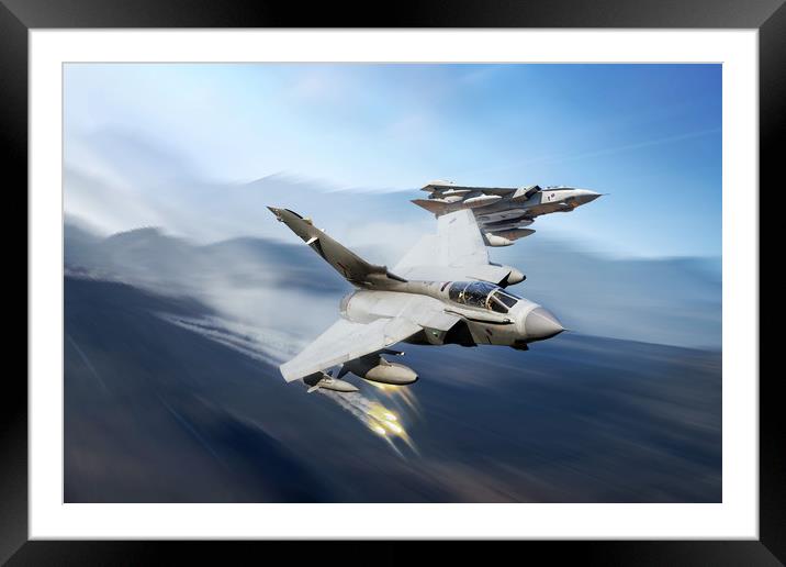 Tonka Strike Force Framed Mounted Print by J Biggadike