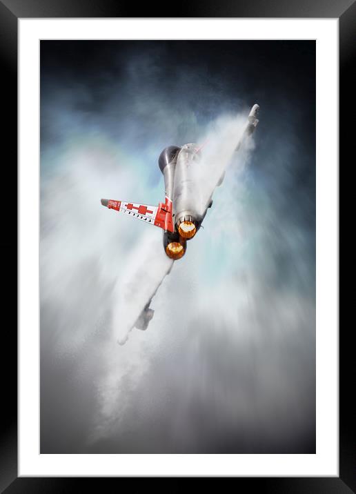 Eurofighter Typhoon ZK315 Framed Mounted Print by J Biggadike