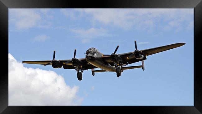 Avro Lancaster RAF Framed Print by J Biggadike