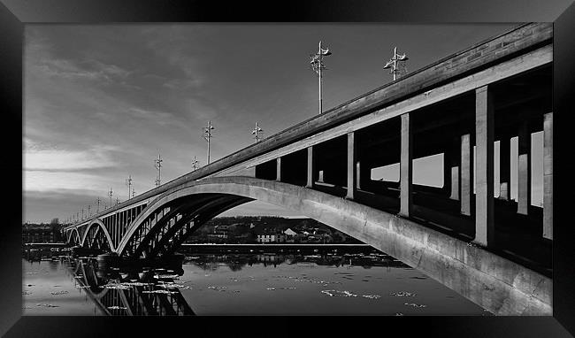 Royal Tweed Bridge Framed Print by J Biggadike