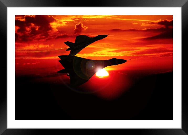 The Glint Of The Sun Framed Mounted Print by J Biggadike