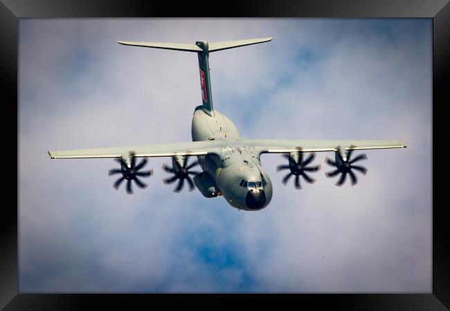 Airbus A400M Framed Print by J Biggadike