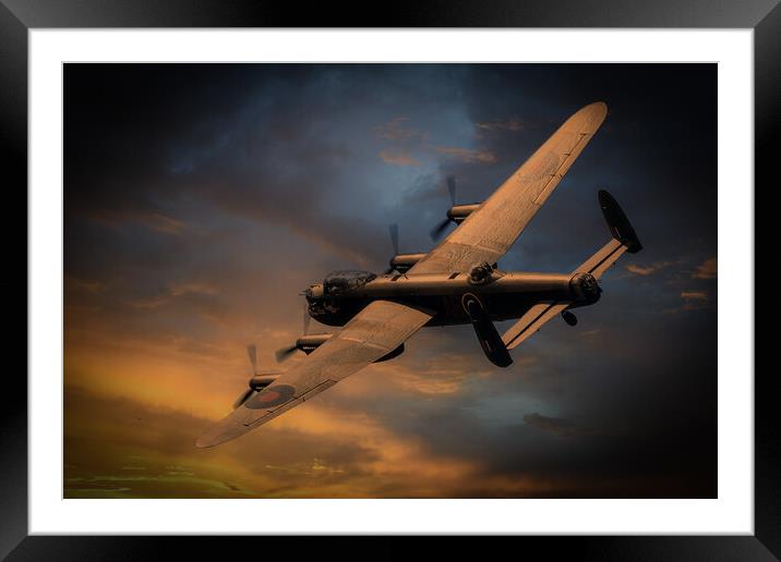 Golden Lanc Framed Mounted Print by J Biggadike