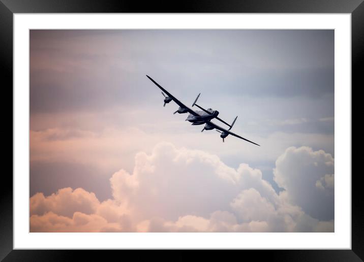 Lancaster Bomb Bay Framed Mounted Print by J Biggadike