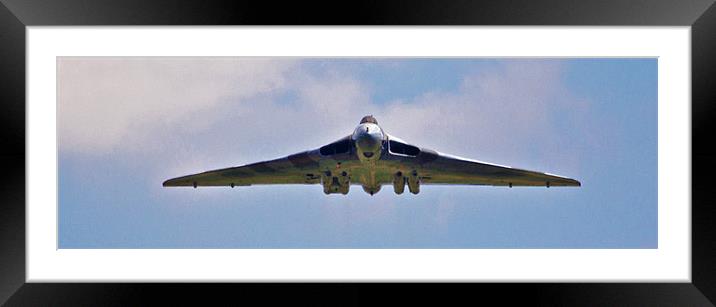 On The Bomb Run - RAF Waddington Framed Mounted Print by J Biggadike