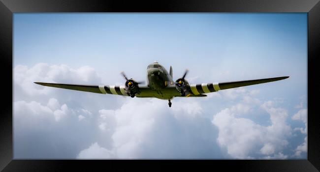 DC3 Dakota Framed Print by J Biggadike