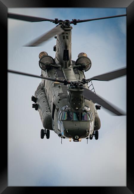 CH-47 Chinook Framed Print by J Biggadike