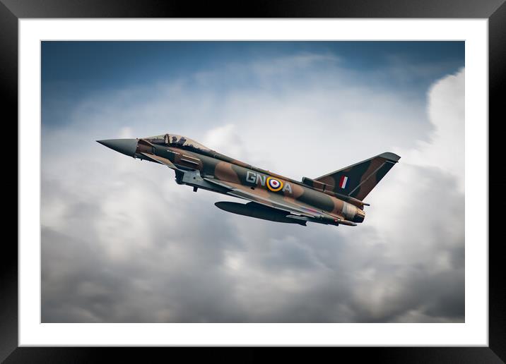 Typhoon - GiNA Framed Mounted Print by J Biggadike